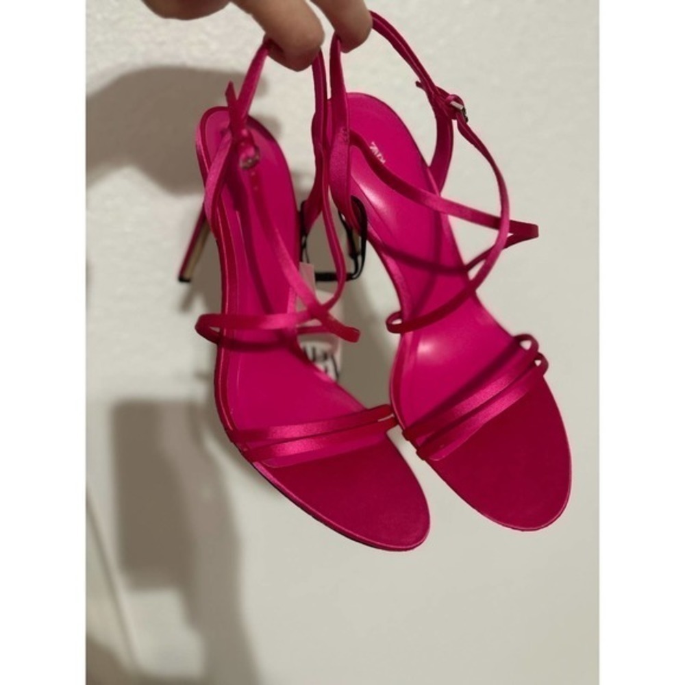 Zara strappy high heel sandals 1312/210 - Picture 12 of 14